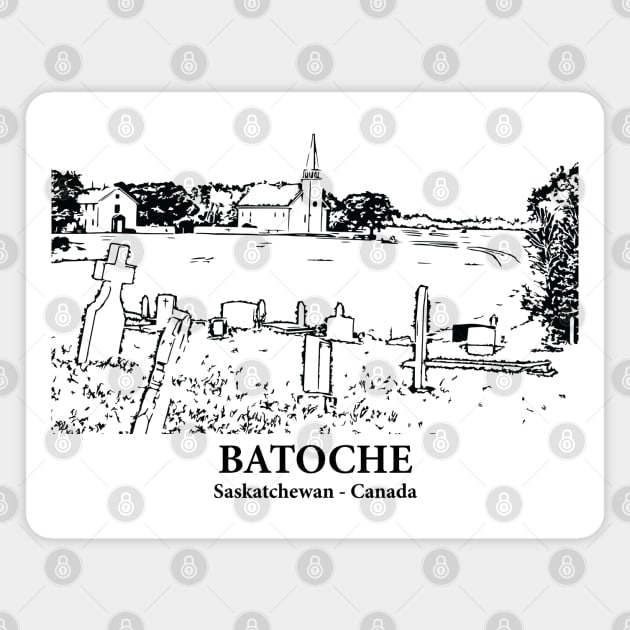 Batoche - Saskatchewan Magnet by Lakeric